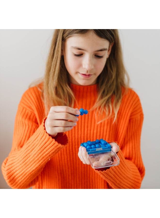 SmartGames IQ Mini, Create your Own Levels with our Fun IQ Puzzle & Brain Games, Travel Friendly Handheld Educational Matching Puzzle Game, Suitable for Children Above 6+ - Image 5